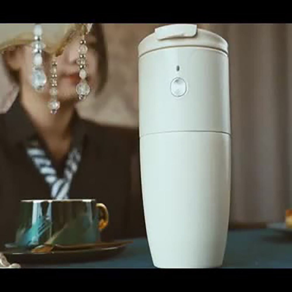 2022 Mini Draagbare Koffiezetapparaat Usb Opladen Automatische Grinder Thuis Car Office Koffiemolen