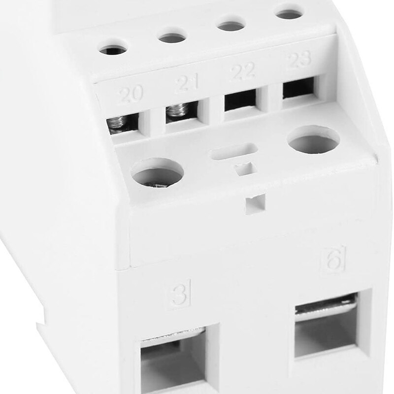 Contatore di energia digitale LCD contatore elettrico su guida DIN monofase 10-40A kilattora elettronico KWh Meter