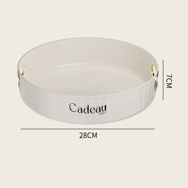 360 graden draaibaar rond dienblad Aanrecht Multifunctioneel opbergvak Roterend opbergrek Keukenopslag Badkamerorganisatie: YELLOW