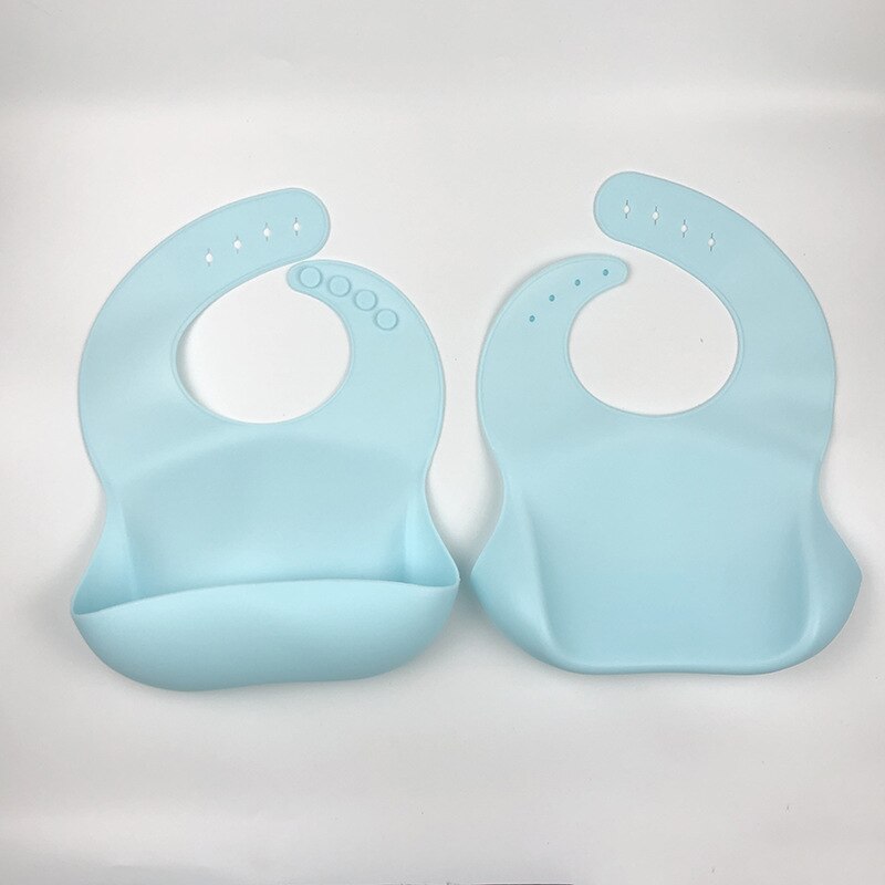 Modieuze Silicon Borstplaat Baby Bib Waterdichte Siliconen Bib Infant Bandana Bib Pasgeboren Voeden Anti-Kwijlen Kinderen Bib