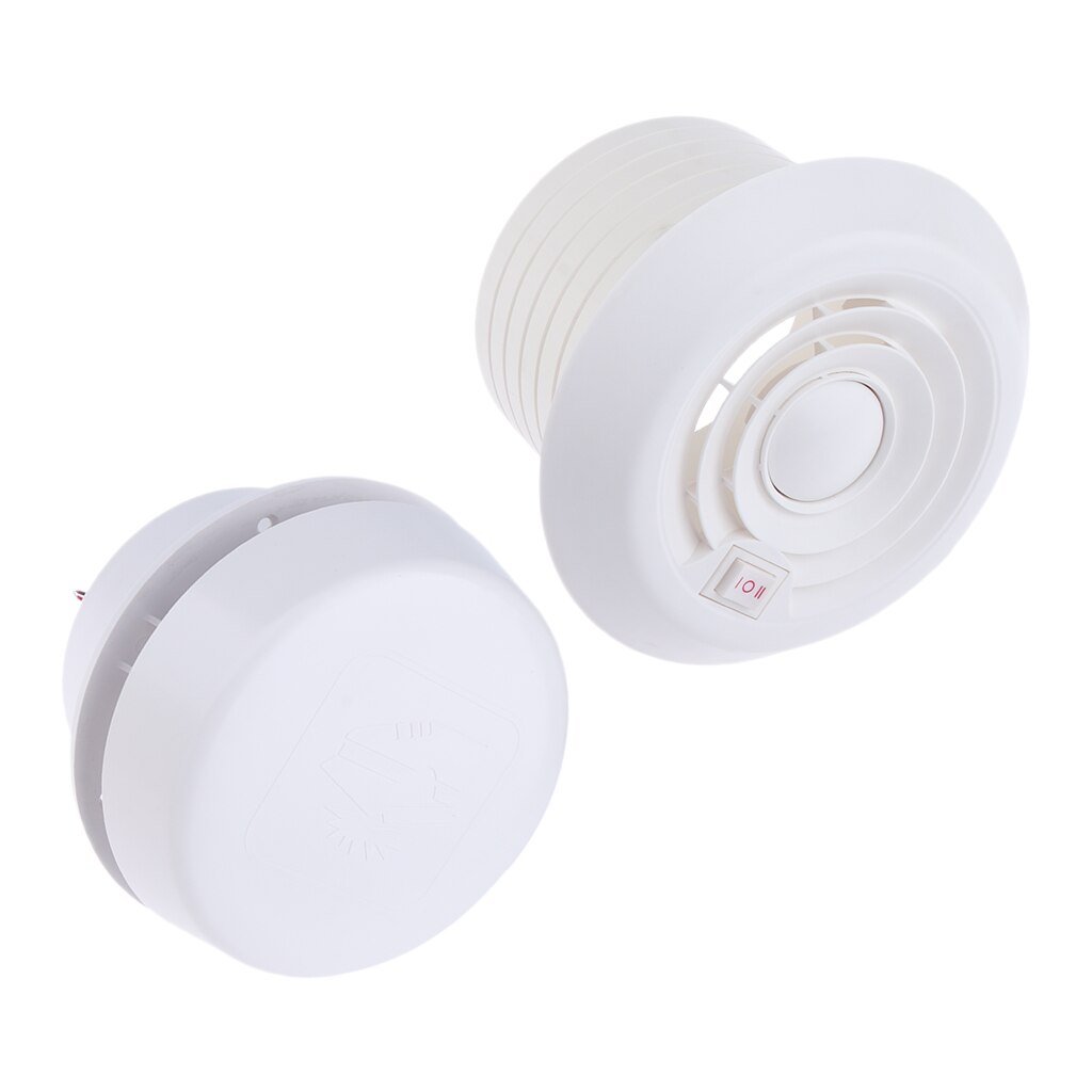 Ventilador de techo de escape de garaje de 24V y ventilador de escape silencioso de montaje en pared