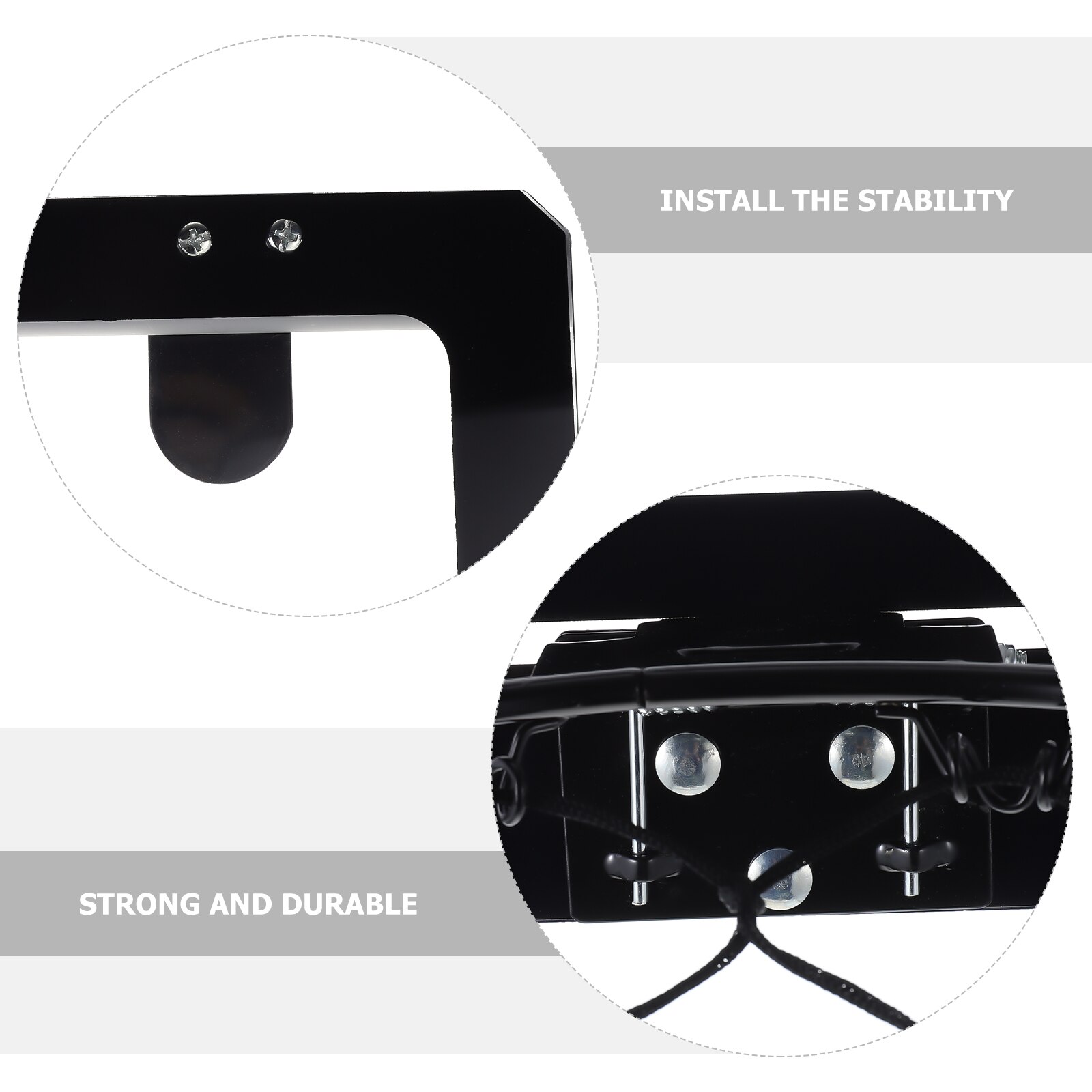 1 set of basketball hoop hanging board - punch-free basketball board