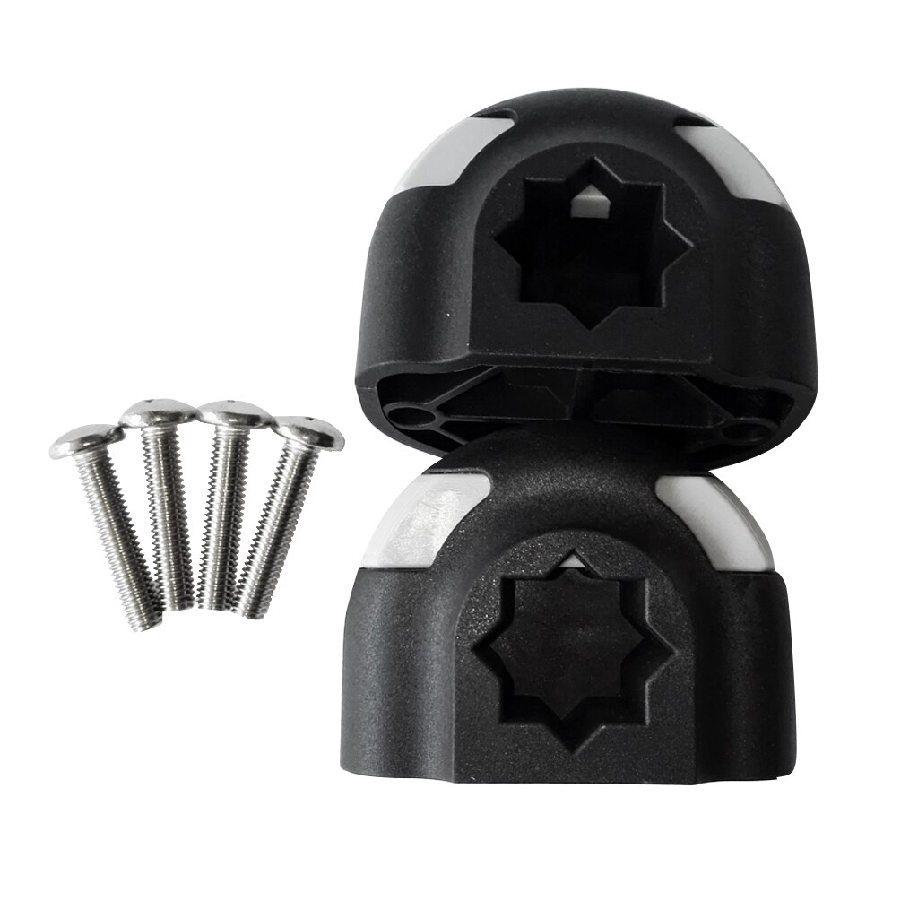 2 Pieces Kayak Boat Sea Fishing Rod Holder Mount Base Tackle Kit Accessory for Kayaks Fishing Rowing Boats Canoes Sailboats ATVs