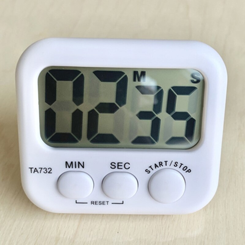 Digital Kitchen Timer, Large Screen Large Font Display,Magnetic Back Timer