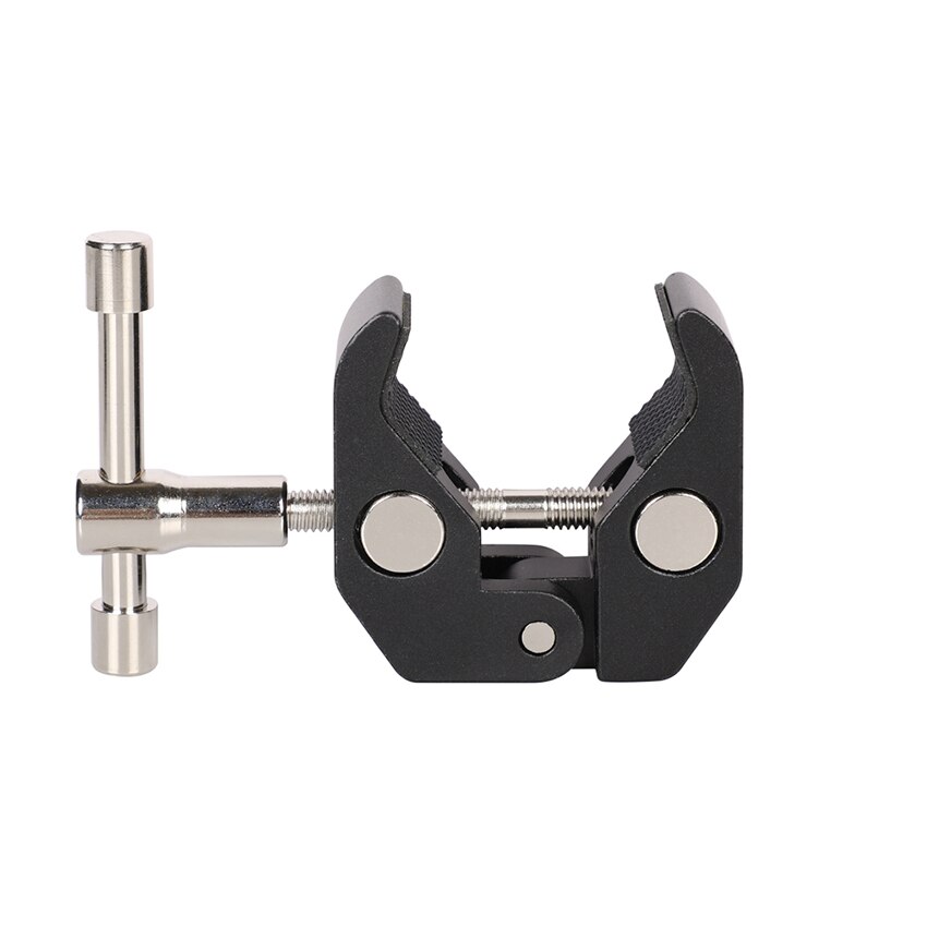 Metal Super Clamp with 1/4&quot; and 3/8&quot;Thread Camera Clamp Mount Crab Clamp for Cameras, Lights, Umbrellas, Hooks, Shelves