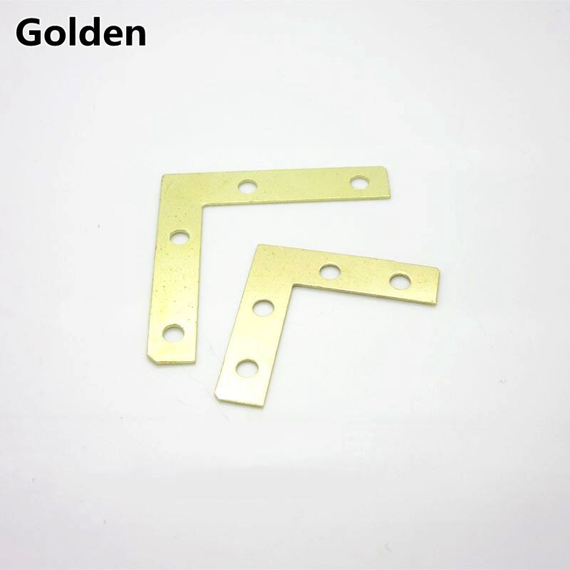 10 L-shaped Flat Corner Furniture Accessories Fixtures Frame Angle Iron 90 Degree Angle Iron For Fixing The Edge Of The Frame
