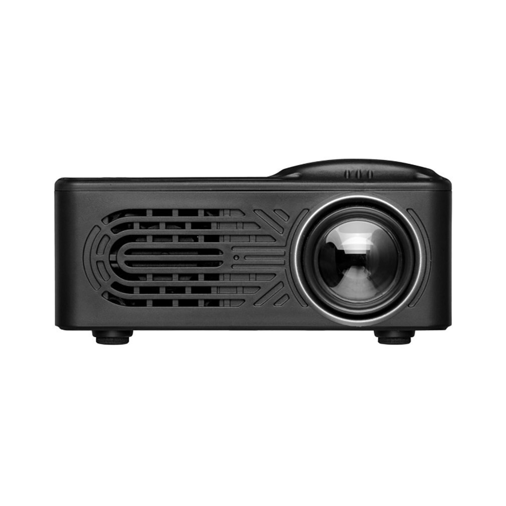 814 Mini proyector para conferencias Led pequeño para el hogar Micro proyector portátil compatible con proyección Hd de 1080P
