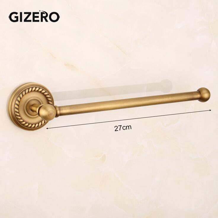 GIZERO Bathroom Accessories Brass Tower Rack Hooks... – Grandado