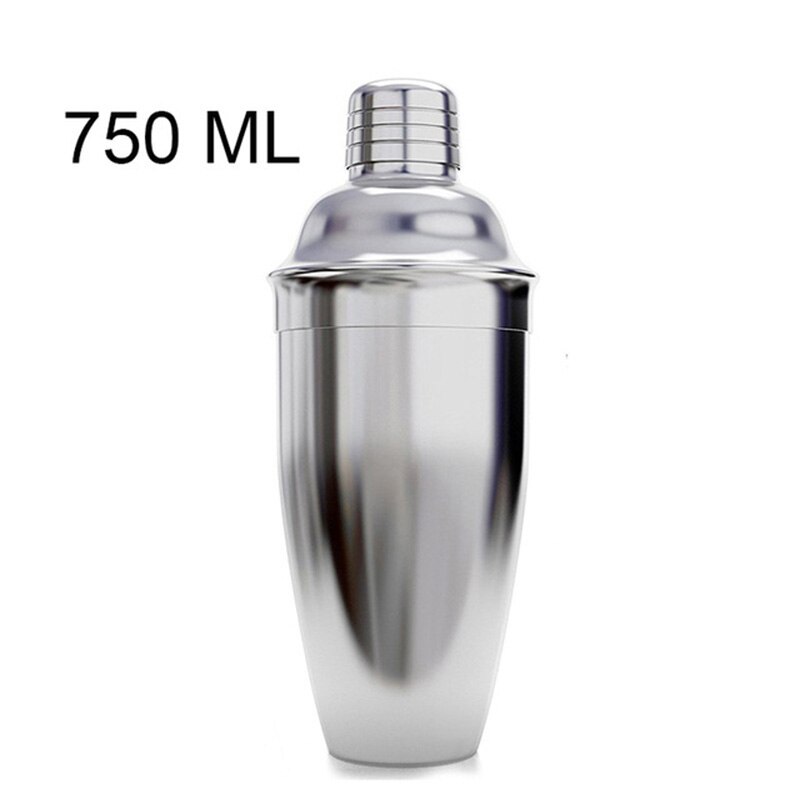 Cocktail Shaker 550 Ml/750 Ml Rvs Wijn Martini Boston Shaker Mixer Voor Bar Party Barman Gereedschap Bar accessoires