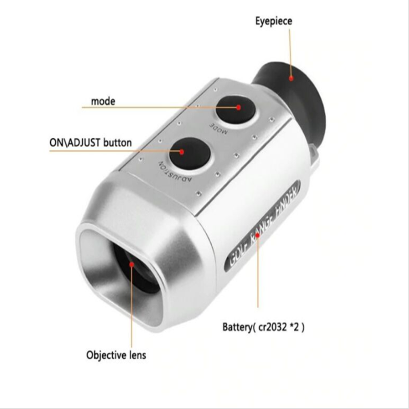 7X18 telémetro Digital Medición 850M de distancia de medir altura portátil Golf telémetro Digital GPS Range Finder