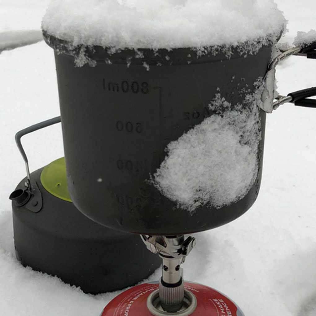 Portable Alu Alloy Folding Mini Camping Picnic Oven Stove Outdoor Furnace Cooking Stove 3000W Pocket Picnic Cooking Gas Cooker