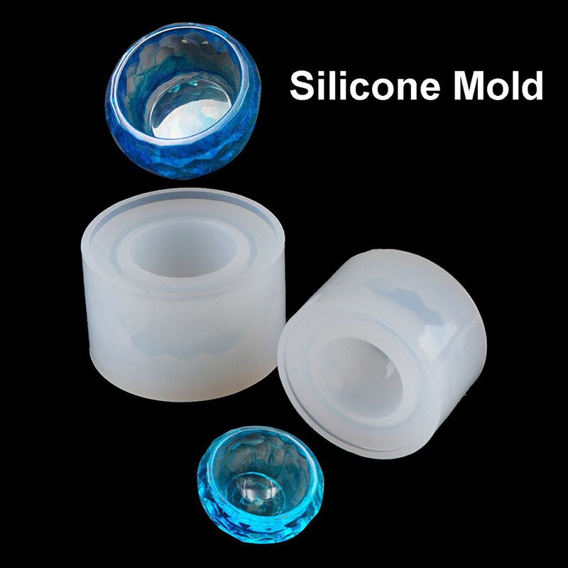 Usefull Silicone Mold Bowl Hand Making Jewelry Resin Necklace Mould Craft DIY Tool