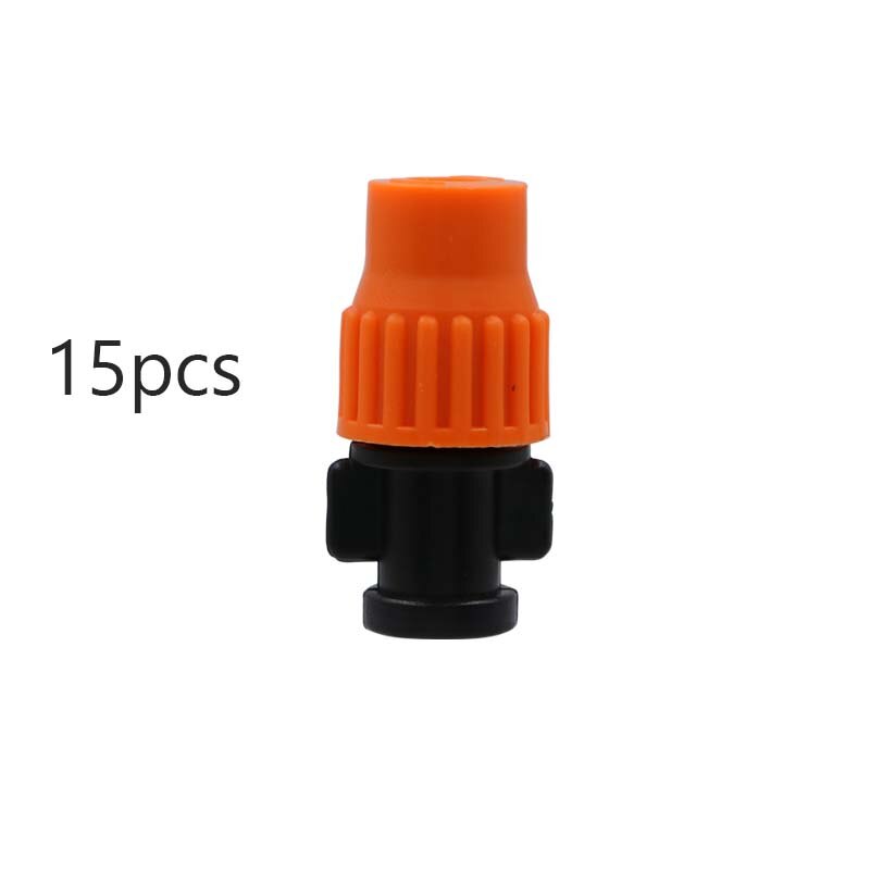 Garden drip irrigation adjustable nozzle, spray sprinkler, garden potted lawn sprinkler: C