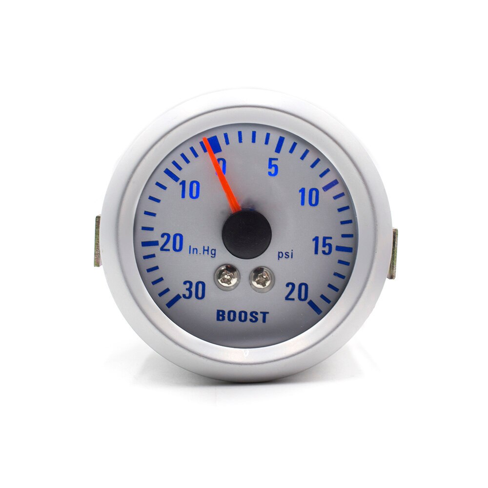 2INCH 52mm auto boost gauge vacuum water temp gauge oil temp gauge oil press gauge volts meter tachometer RPM: boost gauge psi