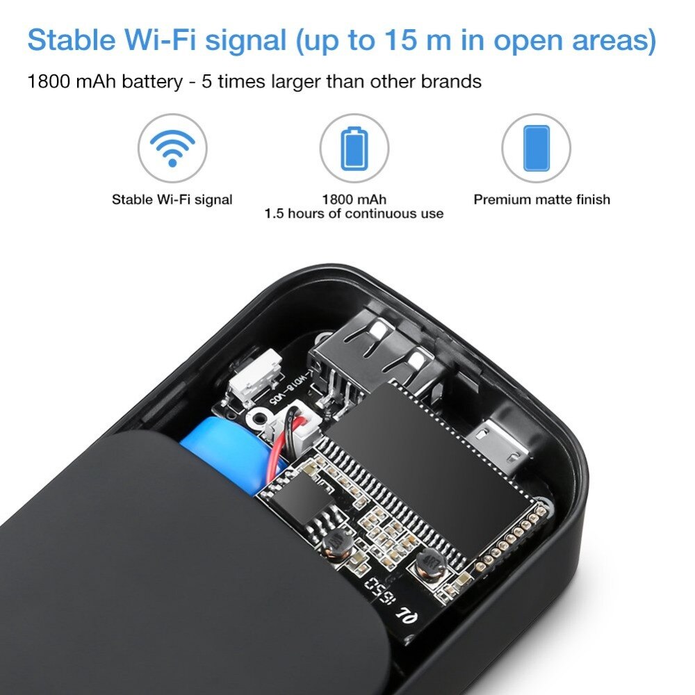 Trådløs wifi boks til android usb endoskop kamera usb slange inspektion kamera support ios android pc wifi endoskop