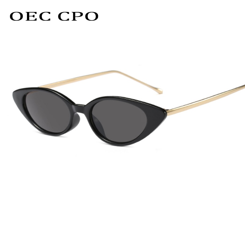 Ladies Cat Eye Sunglasses Women Brand Small Frame Sun Glasses for Female Trend Glasees UV400 O5