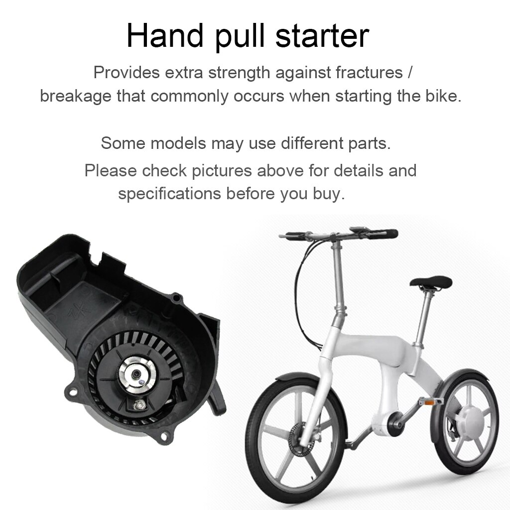Pull Start Starter Voor 47/49cc Mini Pocket Rocket Quad Atv Bike Scooters