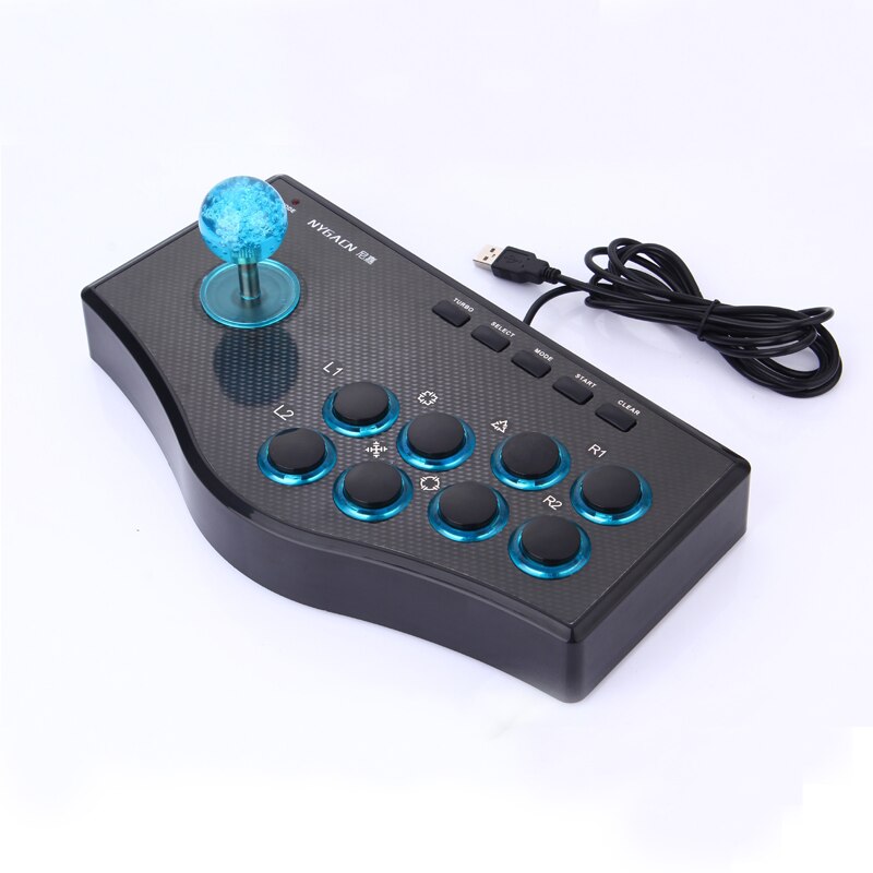 USB Arcade Joystick Fighting Stick For PS3 PC Android Plug And Play Street Fighting Feeling Rocker Game Controller