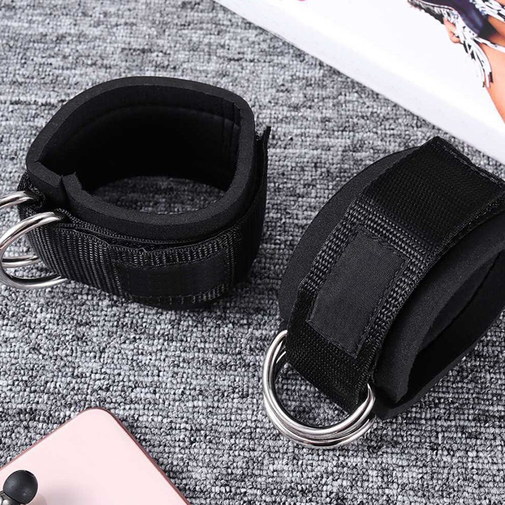 Wyściełkażdy pasek na kostkę maszyna robić kabli d-pierścień regulowany pasek gimnastyczny 1 para