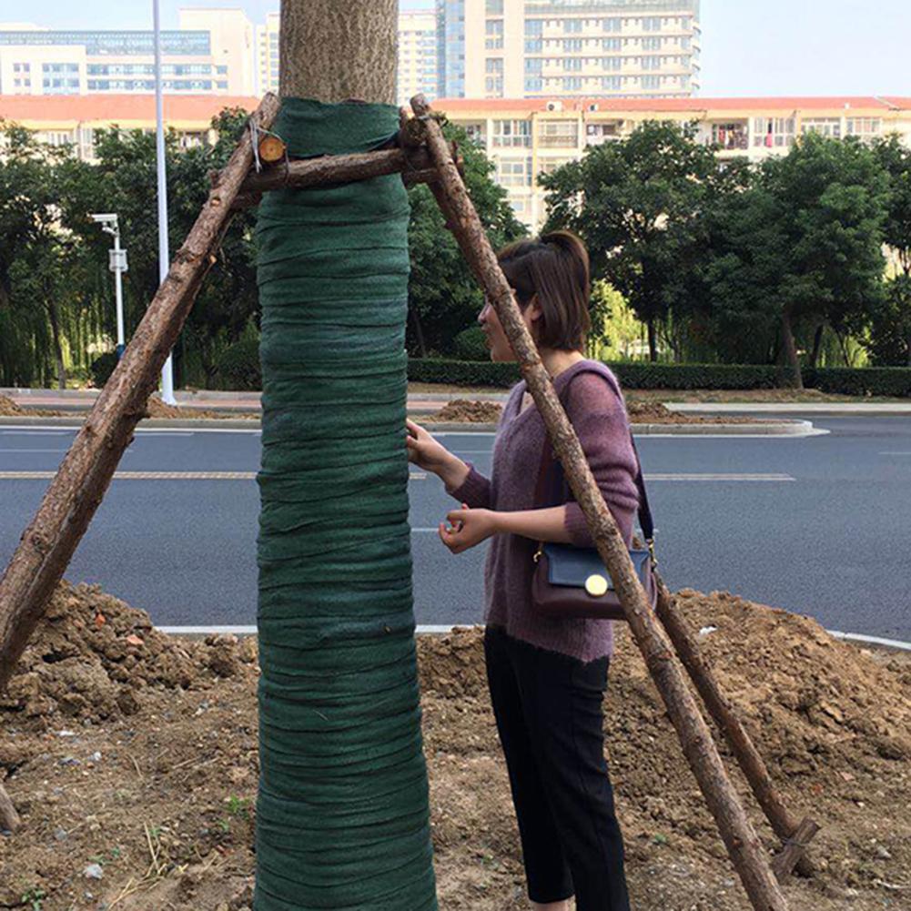 Winter Garden Tree Protector Wrap Plant Protection Insulation Tape Non-woven Cloths Bandages For Warm Keeping Moisturizing 30E