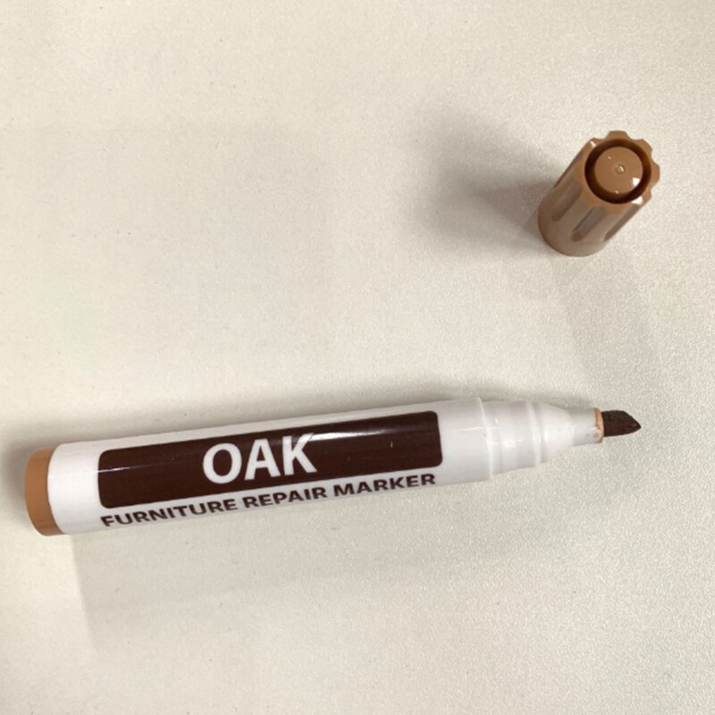 8 Kleuren Houten Meubels Touch Up Markers Pen Hout Krassen Herstellen Marker Kras Verf Pen Diy Hout Composiet Reparatie Tool
