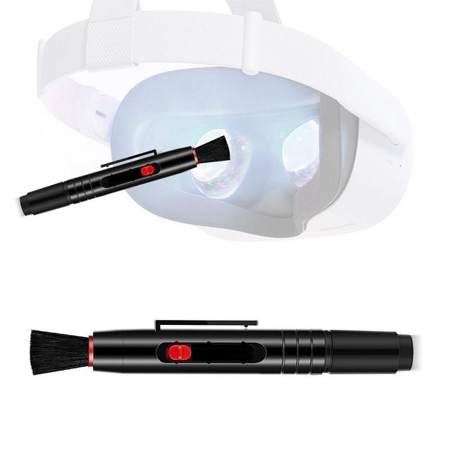 Für Oculus Suche 2 VR Objektiv Reinigung Stift Kamera Reinigung Stift Pinsel wiederverwendbar Tragbare Staub Reiniger Pinsel Bausatz VR Zubehör werkzeuge: Ursprünglich Titel