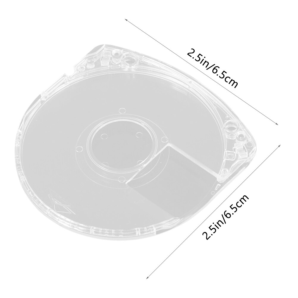 10pcs Game Disc Case Sturdy Acrylic Portable Game Disc Shell Game Protective Shell Disc Storage Case