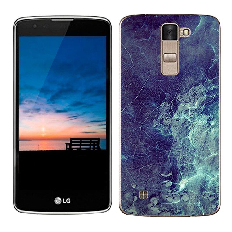 Luxury Case For LG K8 Lte K350 K350E K350N Covers Scape Painted Silicon TPU Soft Cover For LG K8 Phone Cases 5.0 Capa: 14