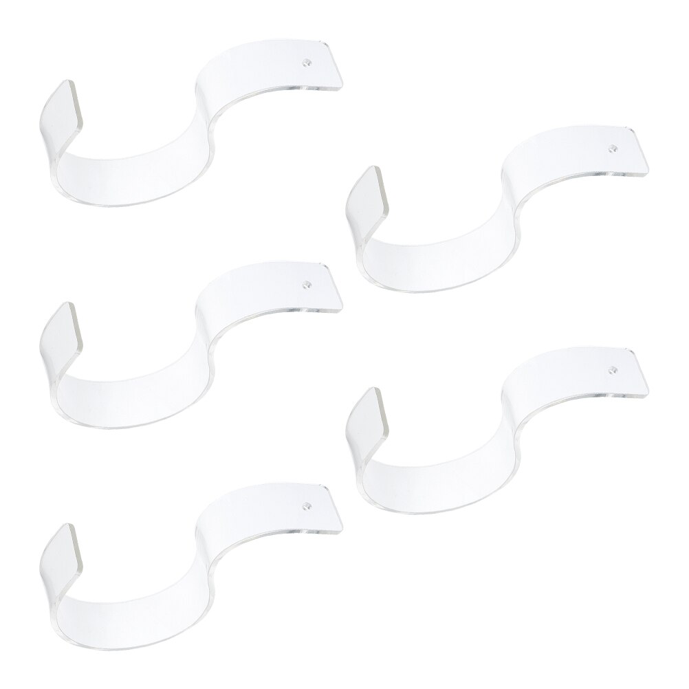 Lot De 8 Présentoirs à Ceintures En Acrylique Transparent - Support Rangement Magasin Ou Maison