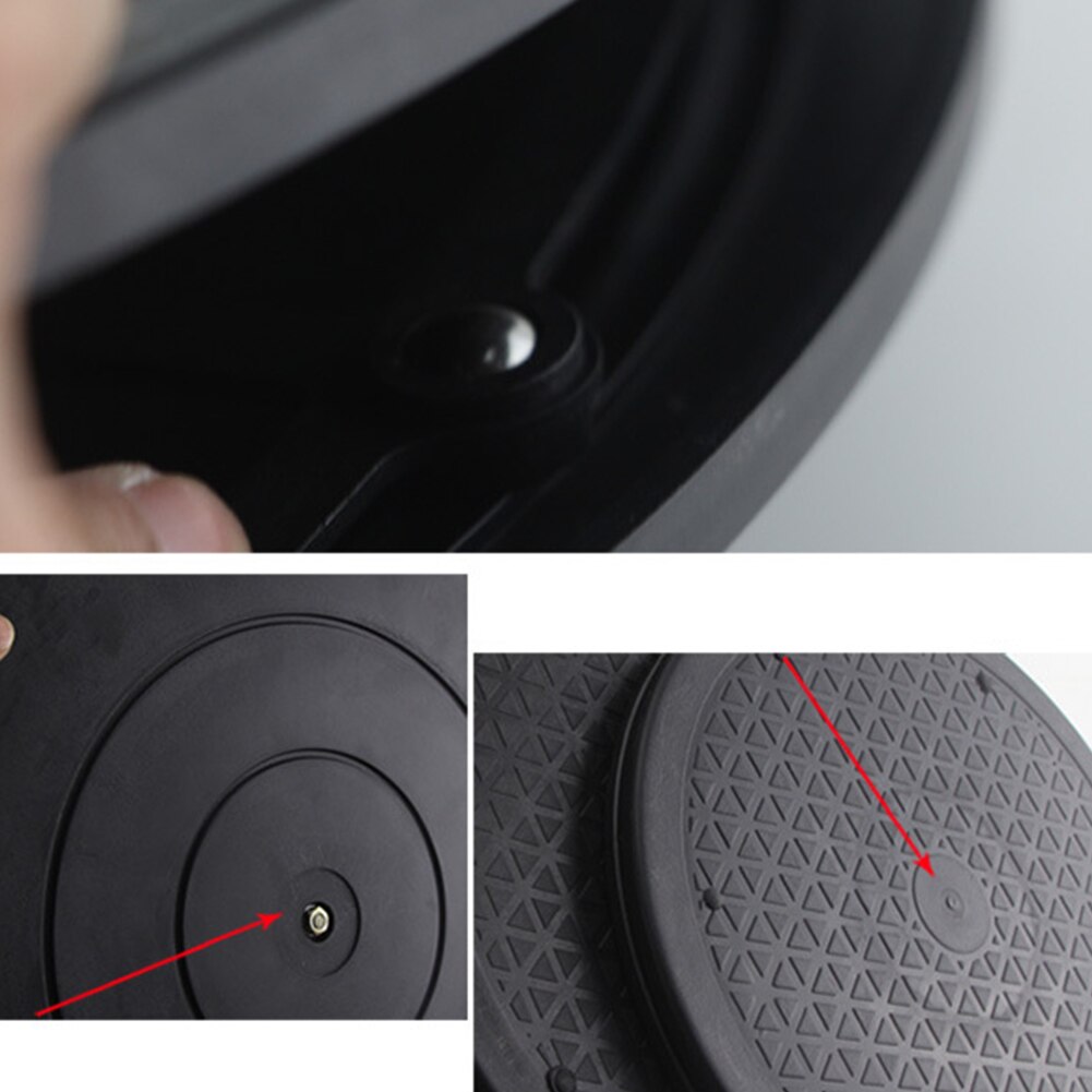 Ornament Sculpture Plastic Pottery Heavy Duty Display Turntable Hand-made 360 Degree Rotating