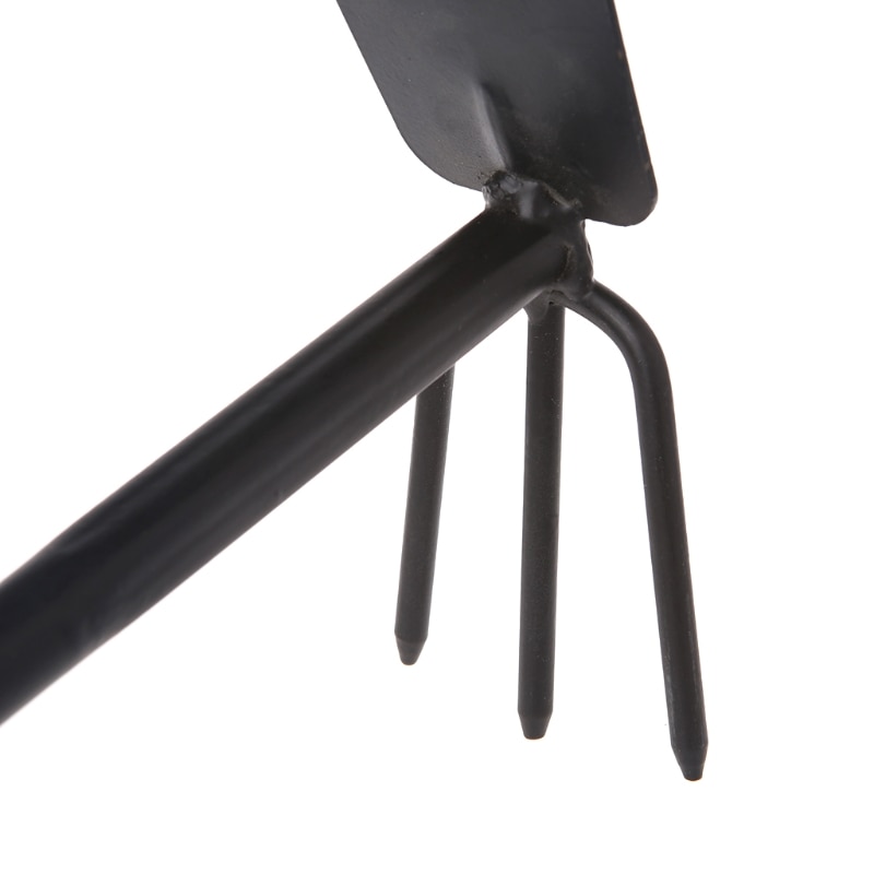 1Pc Portable outil de creusement Mini deux tête houe pour maison jardin repiquage outil 35ED