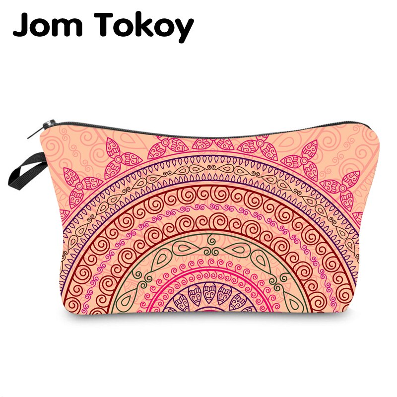 Jom Tokoy Waterbestendig Make-Up Tas Afdrukken Mandala Cosmetische Bag Organizer Bag Vrouwen Multifunctionele Schoonheid Tas Hzb978