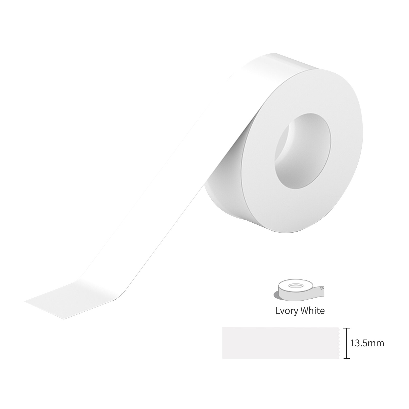 1 rolle PeriPage Etikett Papier Nette Muster Klebeband Thermische Papier Name Preis Barcode Aufkleber für PeriPage L1 Drucker: White