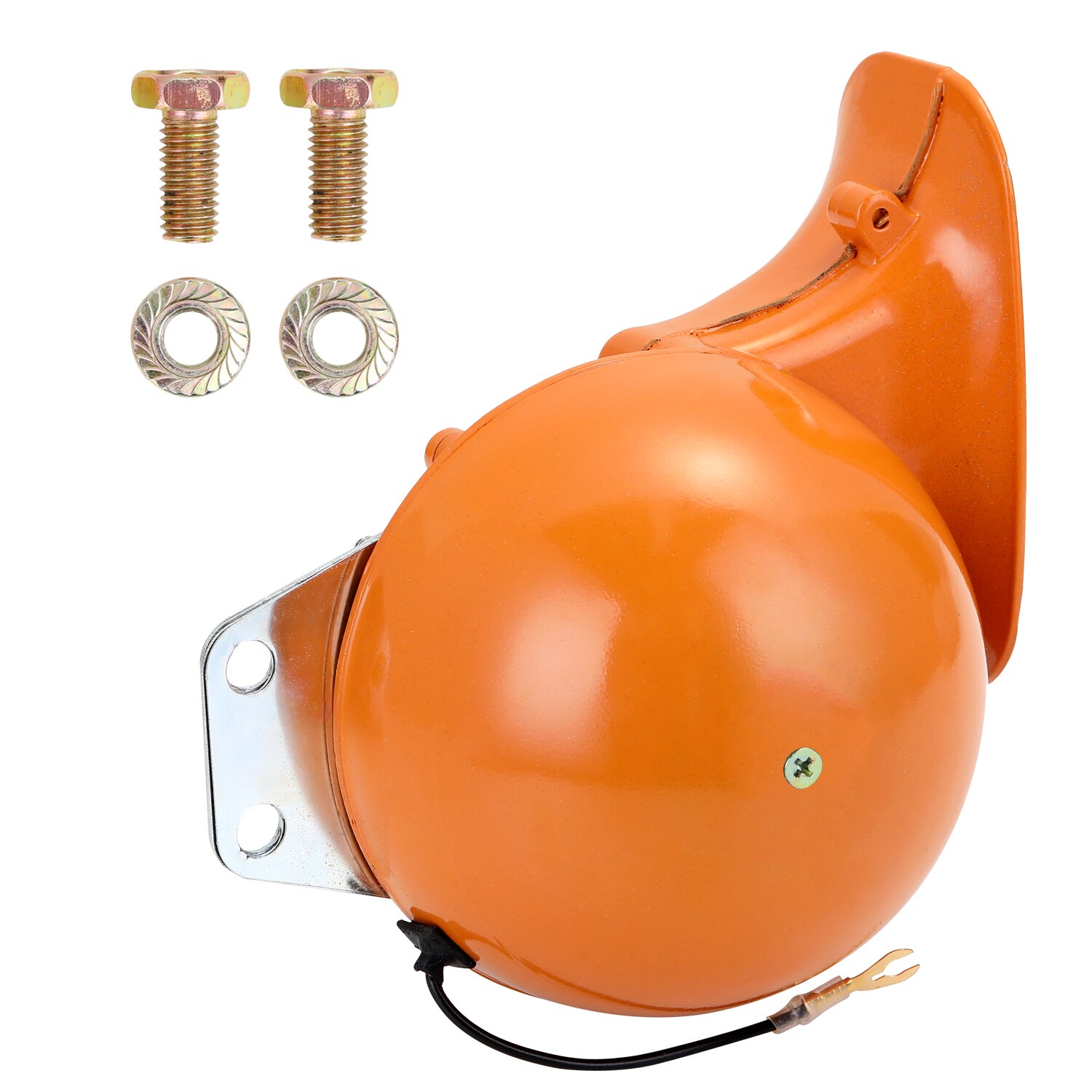 Bocina eléctrica tipo Caracol para coche, claxon de aire Universal de 300DB, 12V, negro, azul, verde y naranja