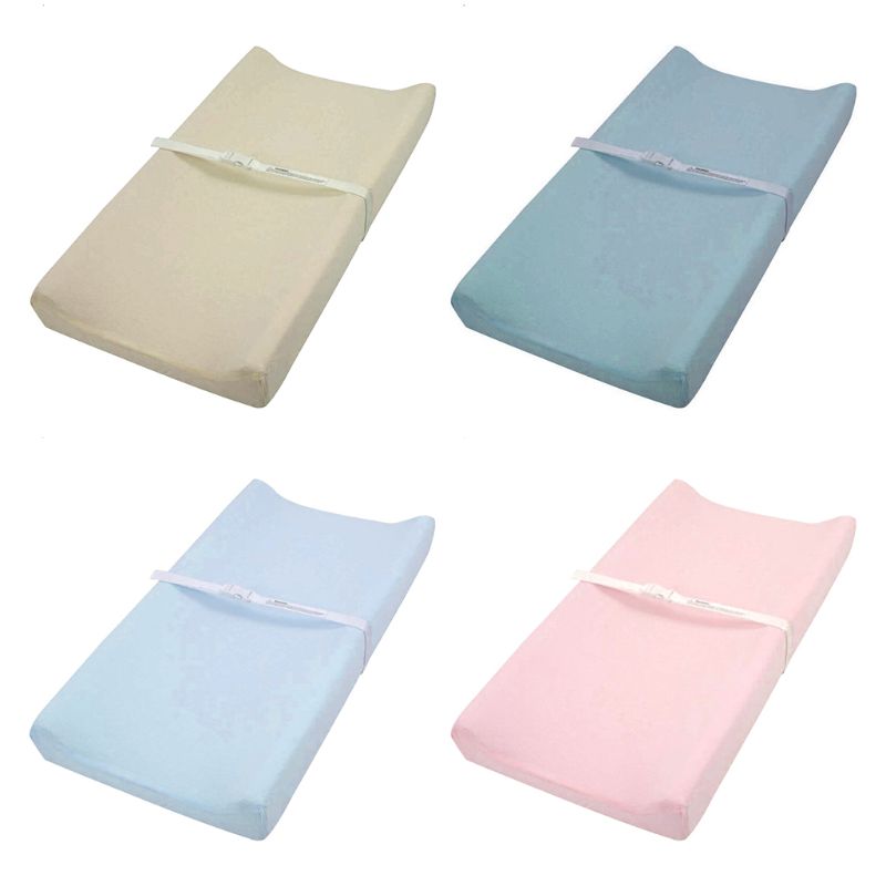 Tapis à langer, en coton doux, réutilisable, 1 pièce, housse pour bébé, tapis à langer, pour garçons et filles