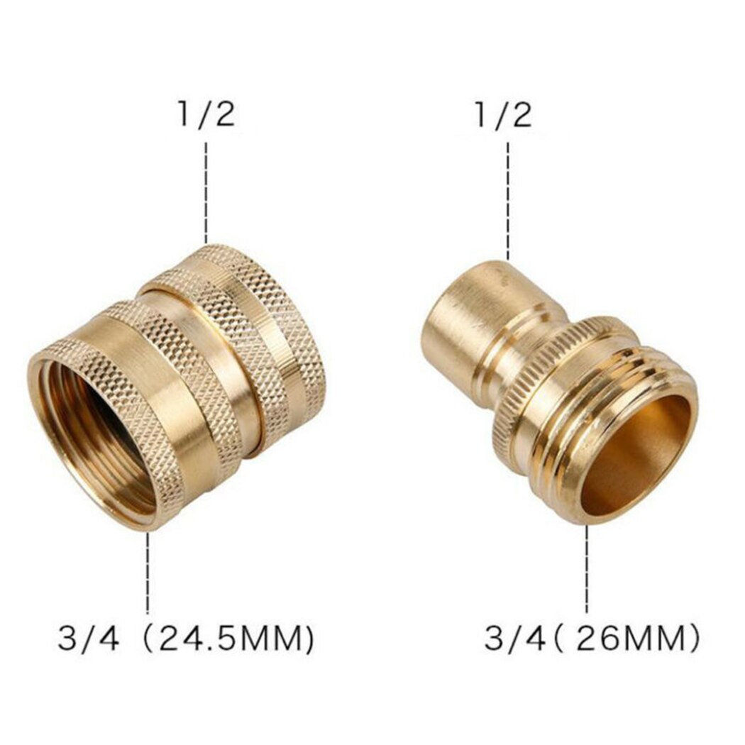 Quick Connect Hose connector Pressure Washer Coupling Pipes Fittings 4x3cm