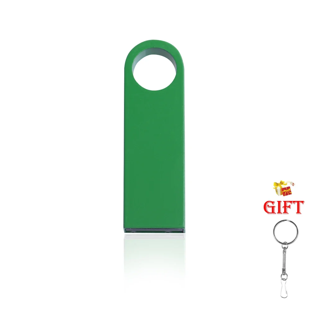 Mini usb-minnen i metall med verklig kapacitet, 128gb st, usb-minnen med hög hastighet , 64gb st, vattentäta usb-minnen i färg, usb-minnen, 32gb st , 16gb 4gb: Grön / 64 mb