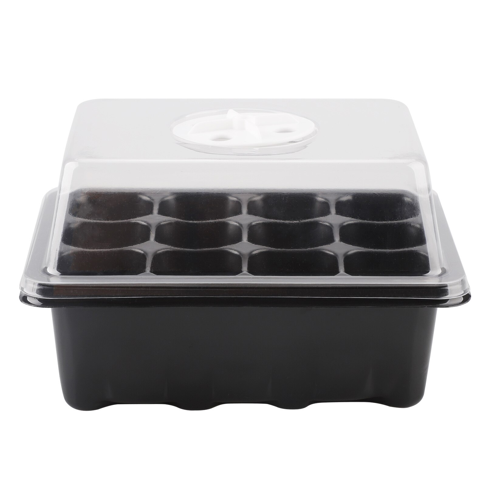 Seedling Box Seedling Propagation Kit Seedling Starter Tray Set Humidity Vented Domes Plant Lables 6 Cells Plant Growth Tray