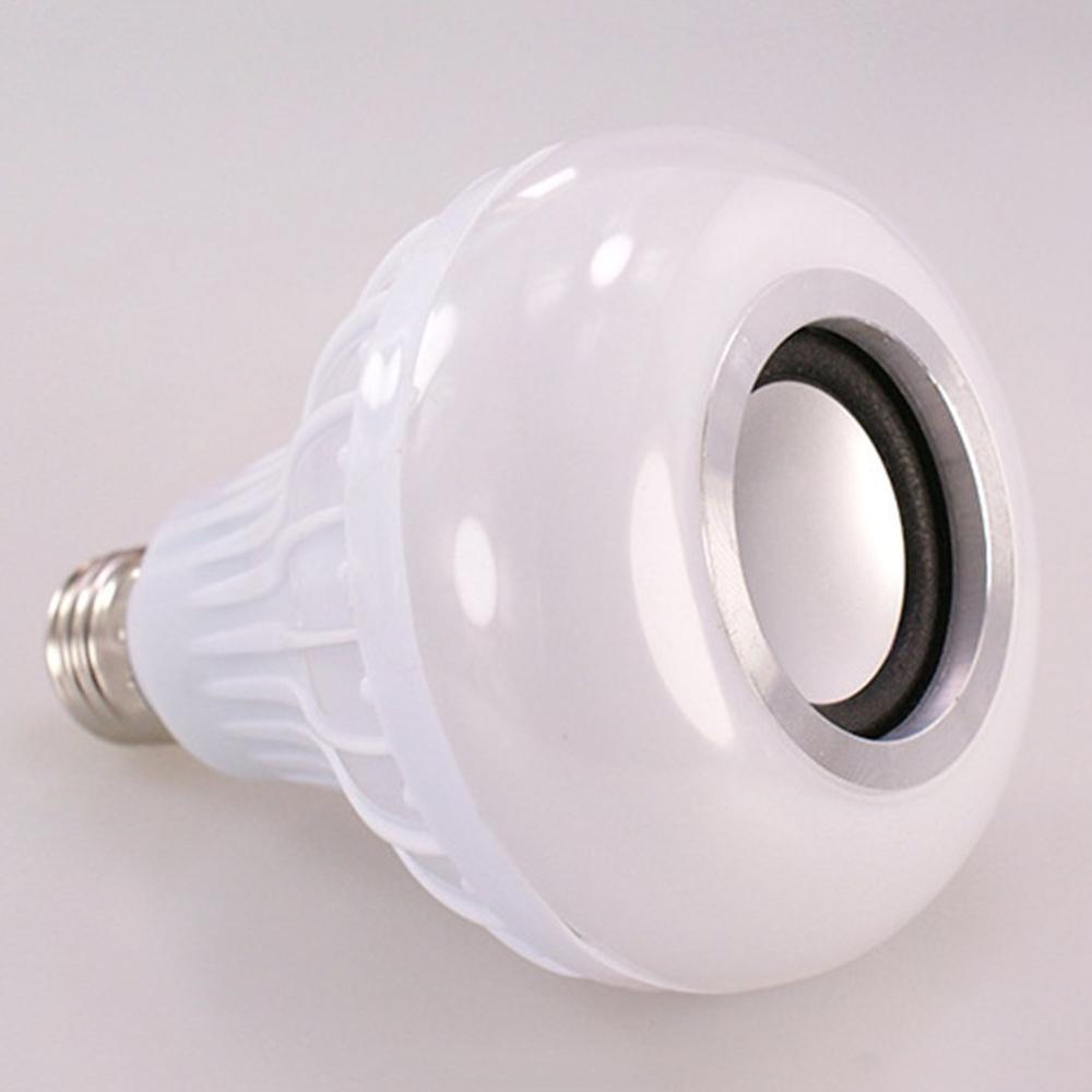 Clever Musik Licht Birne LED Bunte Lautsprecher Birne E27 Drahtlose Fernbedienung Audio- Lampe 12W 220V RGB Birne licht Musik Spieler