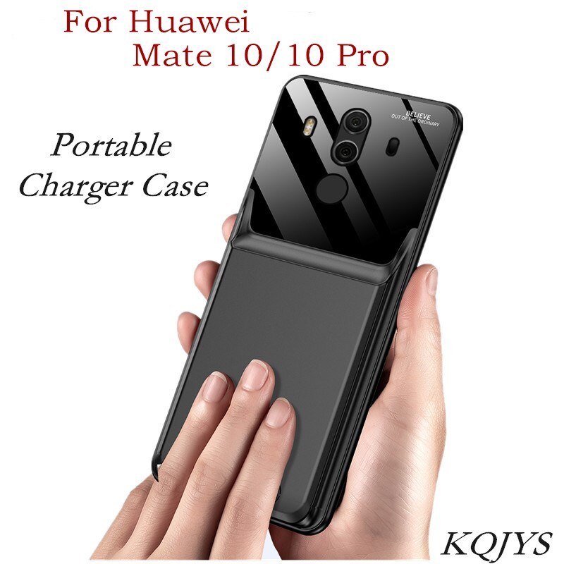 Kqjys 6000Mah Draagbare Batterij Oplader Case Voor Huawei Mate 10 Power Bank Power Case Opladen Cover Voor Mate 10 pro Batterij Case