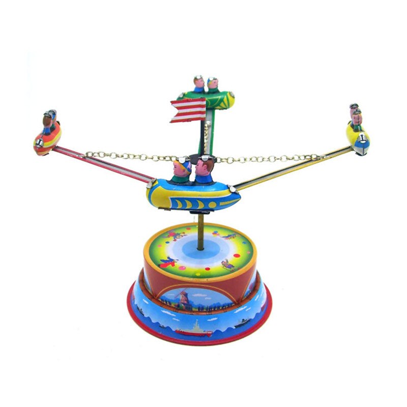 Antieke Tin Speelgoed Wind Up Speelgoed Metalen Ambachtelijke Robot Collection Fotografie Props Kerst Cadeau