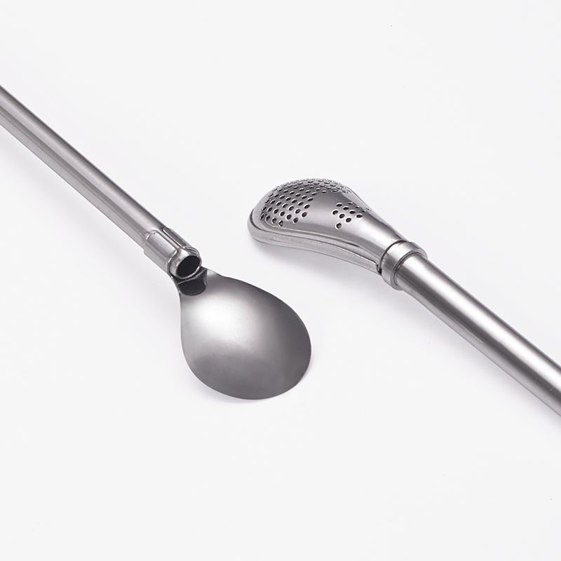 metal straw stainless yerba mate metal straws reusable straw bag eco friendly stainless steel straw for beer Tapioca Pearls tube