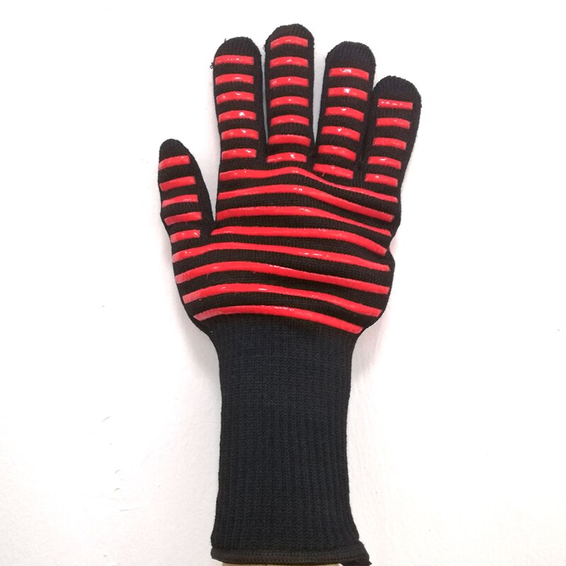 Wärme Beständig Backen Handschuhe Kochen Grill Küche Mikrow Ofen Temperatur Beständig Arbeiten Handschuh Nicht-Unterhose Grill Handschuhe: A