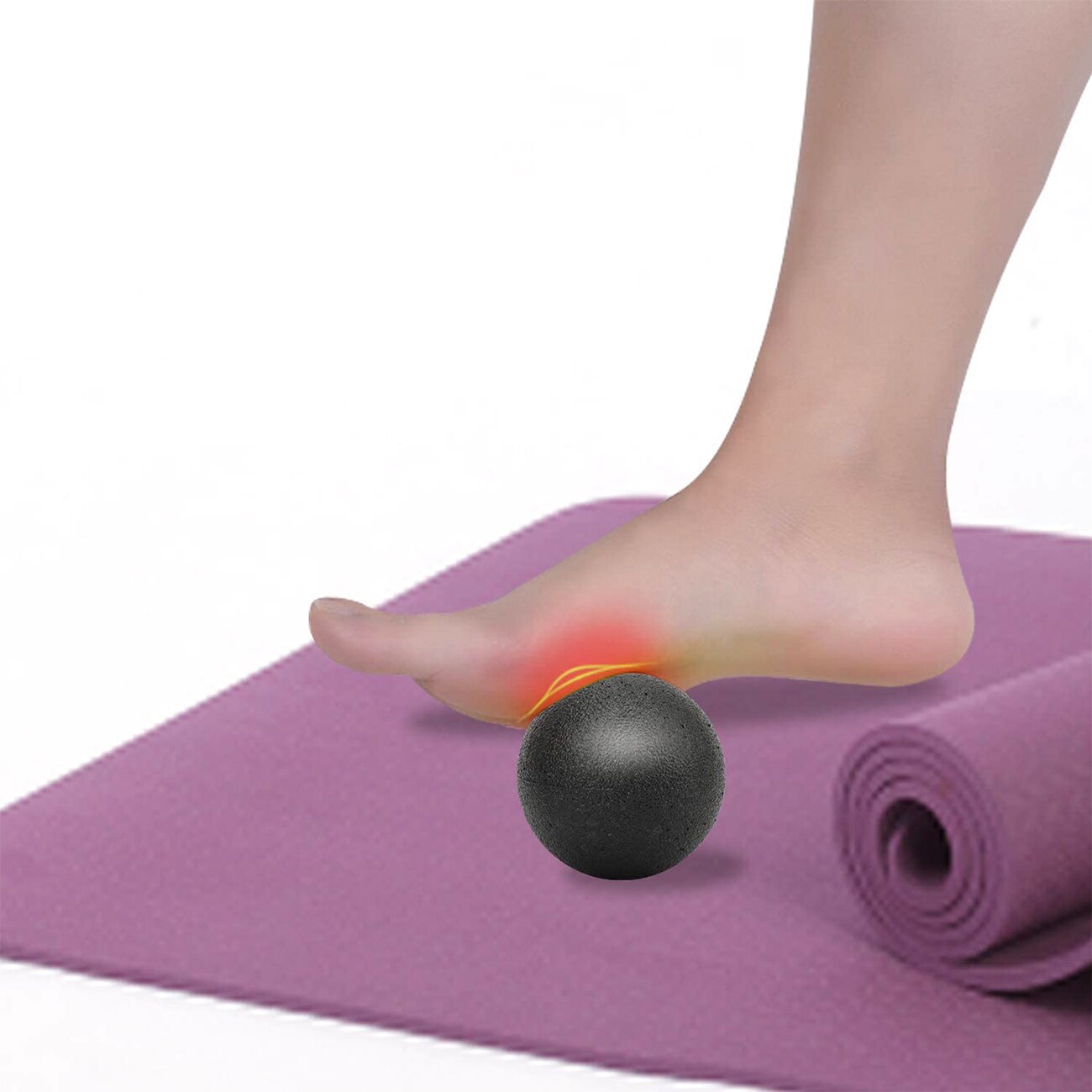 1 Set Release Massage Ball Yoga Roller Spike Back Hand Sensory Peanut Balls Training Fitness Ball Sports Local Muscle Relaxation