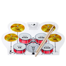 Siliconen Elektronische Usb Roll Up Drum Kit Met Drumsticks Voetpedaal Musical