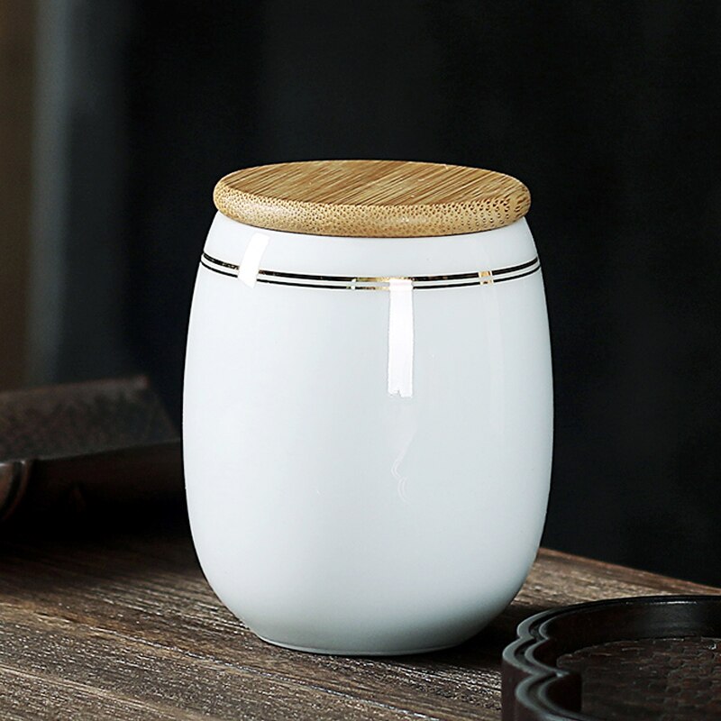 JIA-GUI LUO Ceramic Tea Caddies Tea Bag Storage Box Tea Tins Tea Container Coffee Container Tea Box Tea Storage D008: 13
