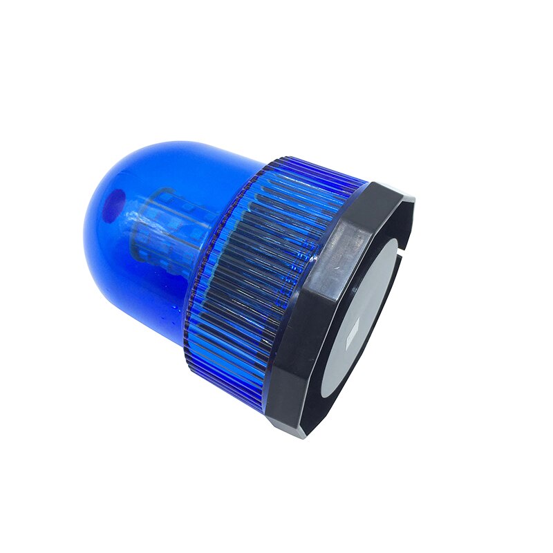 Luz de advertencia giratoria estroboscópica para vehículo de policía, lámpara de baliza de emergencia roja, amarilla y azul, 40 LED, DC12V,