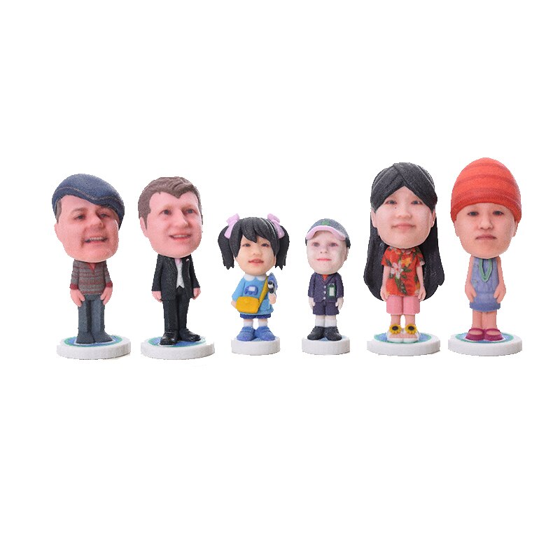 Colored 3D printing SLA service based on 3D