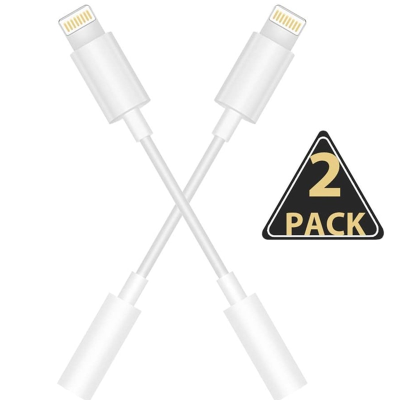 Mini Lightning To 3 5 mm Jack Headphone Audio Cable Adapter for IPhone 11 Pro XS Max XR SE 2 IPad 3.5mm Aux Earphones Converter