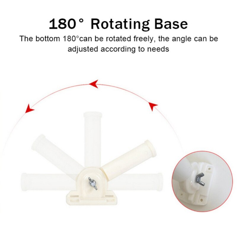 National Adjustable Aluminum Wall Mounted Flag Holder Base Windsock Base Flag Pole Aluminum Mounting Flagpole Bracket Flag